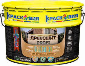 Пропитка для Дерева Красковия Древощит PROFI «Фасад Тонер 3в1» 8кг Махагон, Антисептическая, Тонирующая, Алкидная.