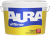 Краска для Стен и Потолков Aura Interior Fjord 9л Влагостойкая, Белая / Аура.