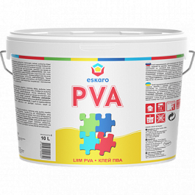 Универсальный Клей ПВА 2.5л Eskaro PVA Liim для Внутренних Работ.