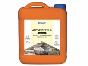 Оптимист C412 Пропитка Антиплесень по Минеральным Поверхностям без Хлора для Наружных и Внутренних Работ 5л.