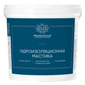 Гидроизоляционная Мастика Master Good 3кг Полиакриловая / Мастер Гуд.