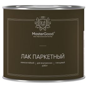 Лак Паркетный ПФ-231 Master Good 0.75л Глянцевый, Алкидный / Мастер Гуд.