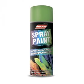Аэрозольная Эмаль Декоративная Универсальная Parade Spray Paint 0.4л Зелёный / Парад Спрей Пейнт.