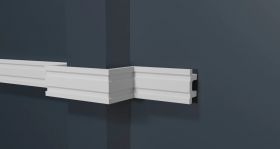 Молдинг Decor-Dizayn DD633 Белая Лепнина Д2000хВ36хТ18 / Декор Дизайн.