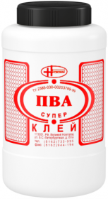 Клей ПВА Новохим Супер 0.5кг.