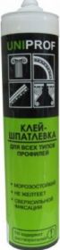 Клей для Монтажа и Стыковки Uniprof 0.5кг для Плинтусов и Балок.