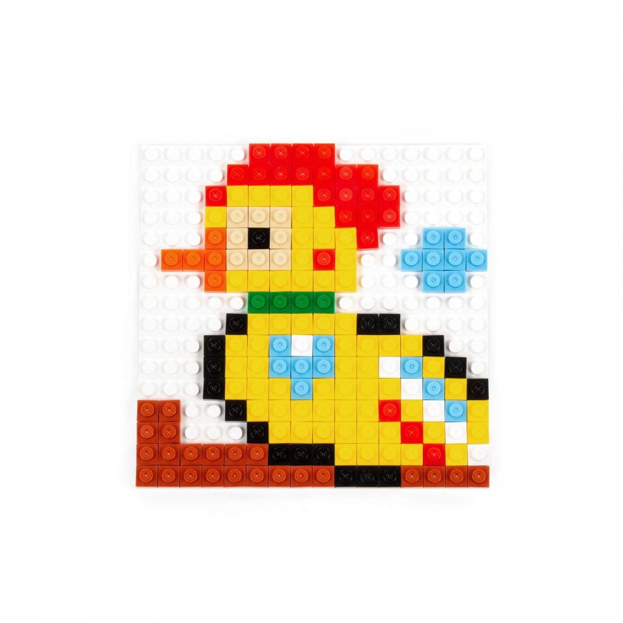 Конструктор "Классик" "Мозаика №10" (птицы) (350 элементов) (в пакете)