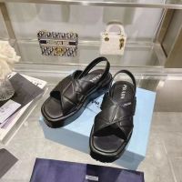 Босоножки PRADA PREMIUM черные