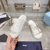 Шлепанцы PRADA PREMIUM белые