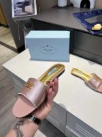 Шлепанцы PRADA PREMIUM розовые