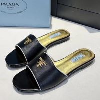 Шлепанцы PRADA PREMIUM черные