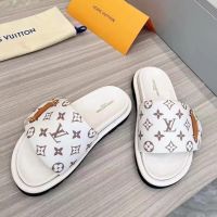 Шлепанцы LOUIS VUITTON PREMIUM белые