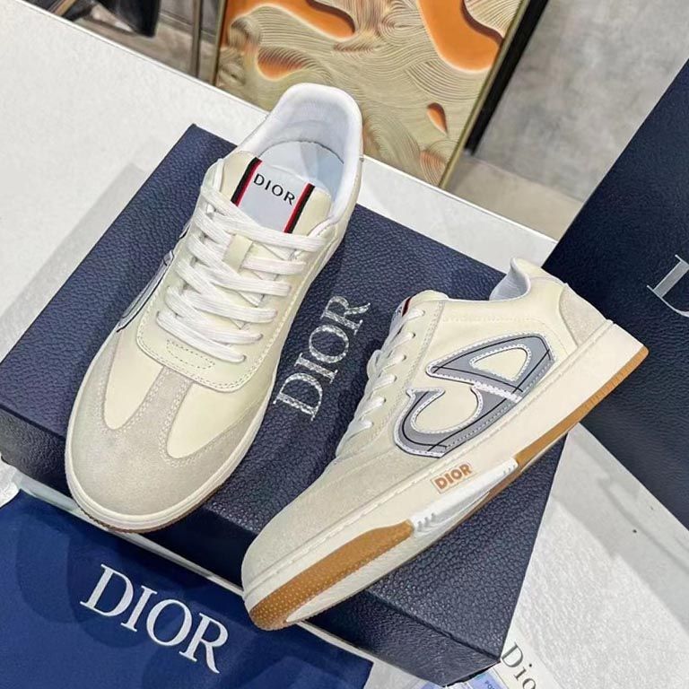 Кроссовки DIOR бежевые