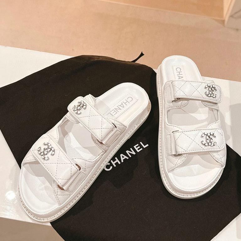 Босоножки CHANEL PREMIUM белые