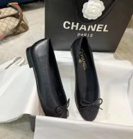 Балетки CHANEL PREMIUM черные