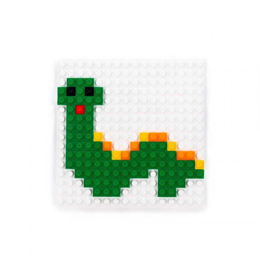 Конструктор "Классик" "Мозаика №2 (насекомые)" (350 элементов) (в пакете)