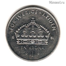 Швеция 1 крона 2008 SI