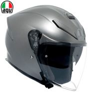 Мотошлем AGV K5 Jet Evo Mono, Матовый серый