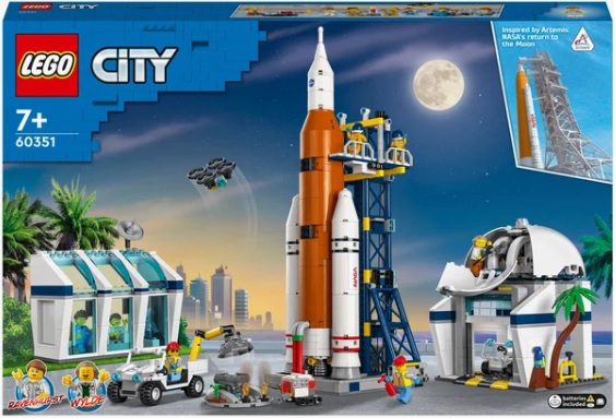 Конструктор LEGO City Space Port 60351 Космодром, 1010 дет.