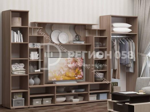 Гостиная "Нота 23" (Регион 058) Ясень шимо светлый/Венге