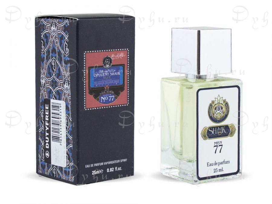 Мини-тестер Shaik Al Shaik No 77 For Men, Edp, 25 ml