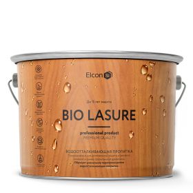 Пропитка Силиконовая для Дерева Elcon Bio  Lasure 2л Орех для Внутренних и Наружных Работ / Элкон Био.