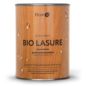 Пропитка Силиконовая для Дерева Elcon Bio  Lasure 0.9л Палисандр для Внутренних и Наружных Работ / Элкон Био.