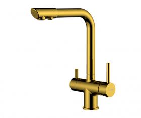 A8377 Смеситель для кухни под фильтр WasserKRAFT золото