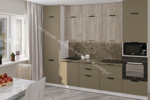 Кухонный гарнитур Альба экстра 3000 мм