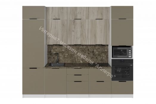 Кухонный гарнитур Альба экстра 3000 мм