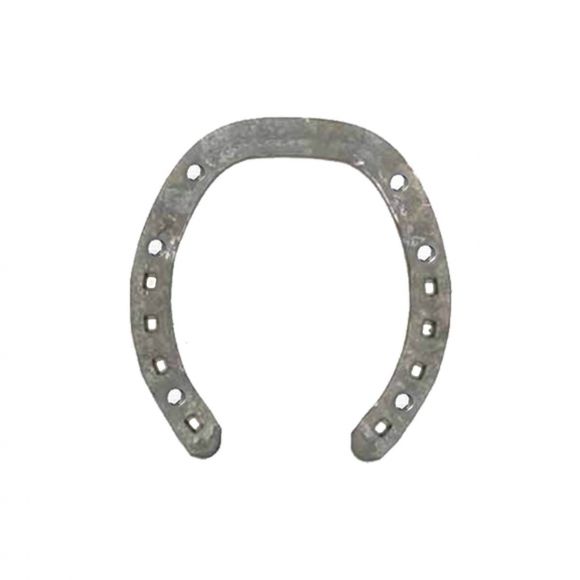 KW Backwards shoe Подкова для рысаков. Полотно 15x6 мм. 6 отверстий под шипы. Перед.