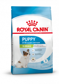 Royal Canin X-Small Puppy Корм сухой полнорационный для щенков миниатюрных пород (вес взрослой собаки до 4 кг) в возрасте до 10 месяцев.