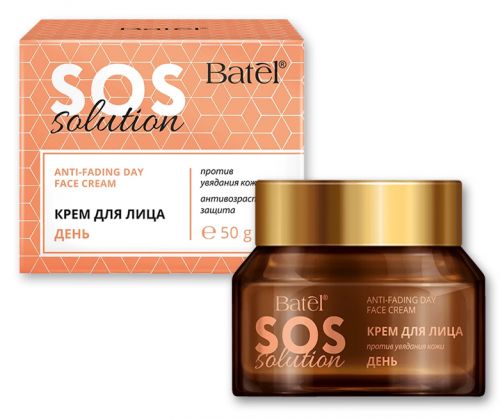 Крем для лица против увядания кожи дневной SOS Solution Batel