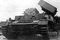 Raketenwerfer 280 mm auf Fahrgestell Panzer IV