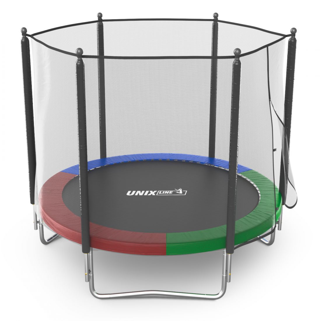 Батут Unix line Simple 8 ft Color (outside)