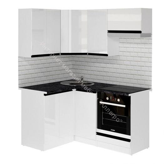 Кухонный гарнитур Лотос мега прайм 1200х1600 мм