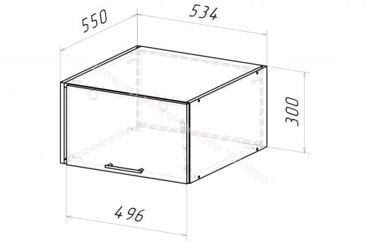 Кухонный гарнитур Жасмин гранд прайм 2100х2700 мм