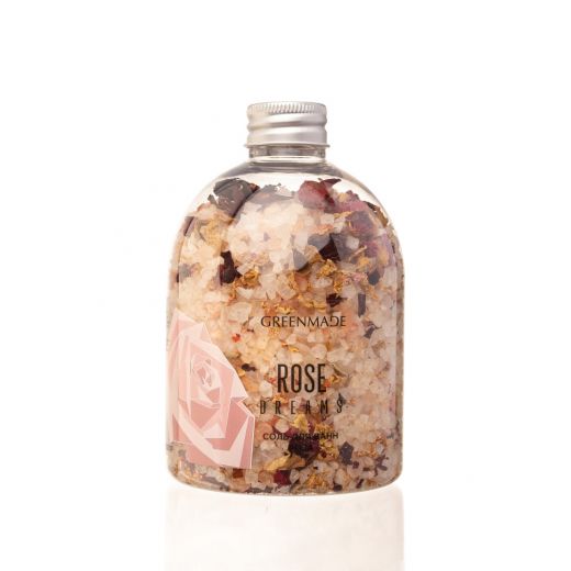 Greenmade Соль для ванн Rose Dreams, 500 гр