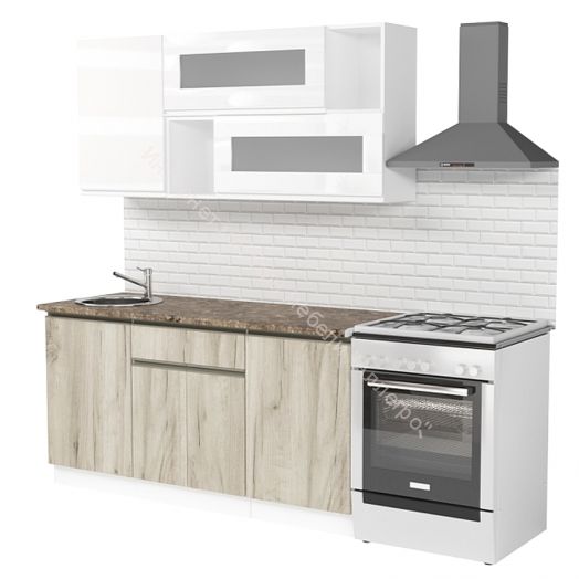 Кухонный гарнитур Антика стандарт 1600 мм