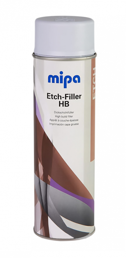 Грунт порозаполнитель Etch-Filler HB Spray 500мл, светло-серый