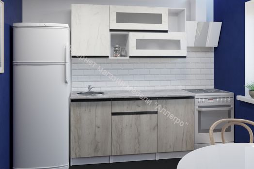 Кухонный гарнитур Паола стандарт 1600 мм