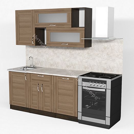 Кухонный гарнитур Кира стандарт 1600 мм