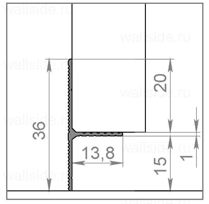 Тавр строительный 15 мм, 6 метров
