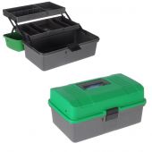 Ящик летний двухполочный HELIOS (ярко-зеленый)