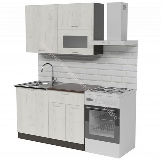 Кухонный гарнитур Лоретта лайт 1200 мм