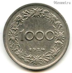 Австрия 1000 крон 1924