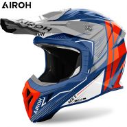 Шлем Airoh Aviator Ace 2 Engine, сине-оранжевый