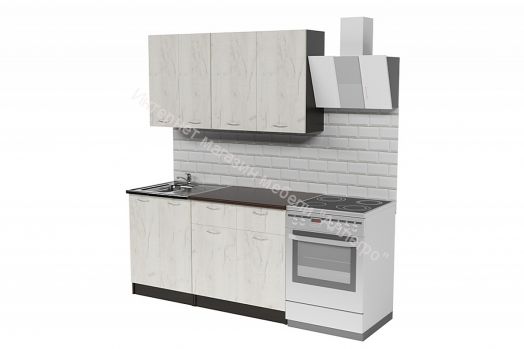Кухонный гарнитур Лоретта медиум 1400 мм