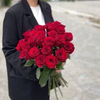 Красные розы Эквадор (от 11 шт)