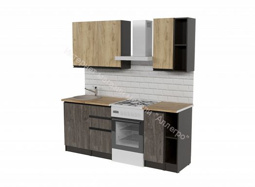 Кухонный гарнитур  Адажио медиум 1400 мм